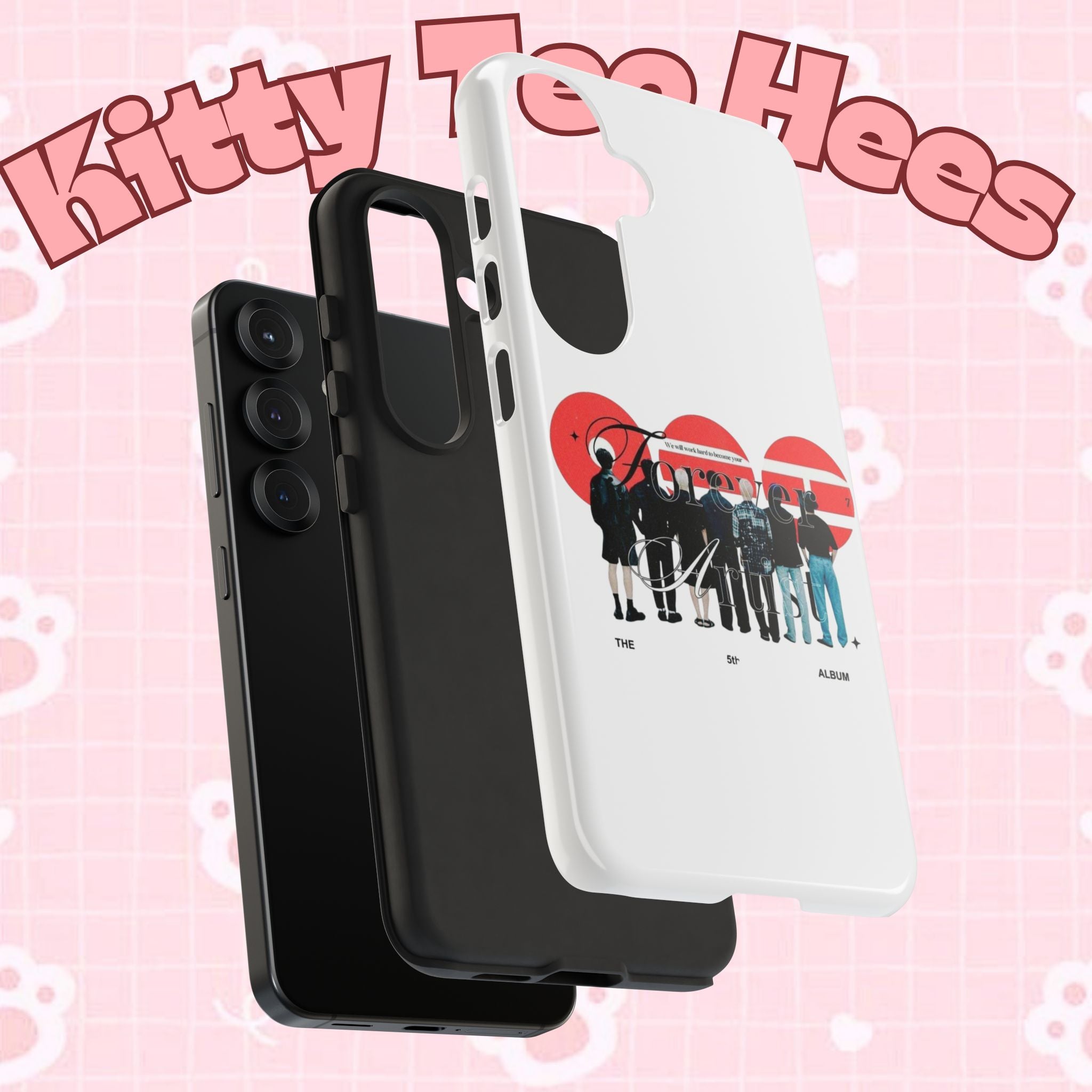 Custom BTS Concert Phone Case featuring Bangtan Arirang design for iPhone and Samsung models with vibrant K‑Pop artwork.