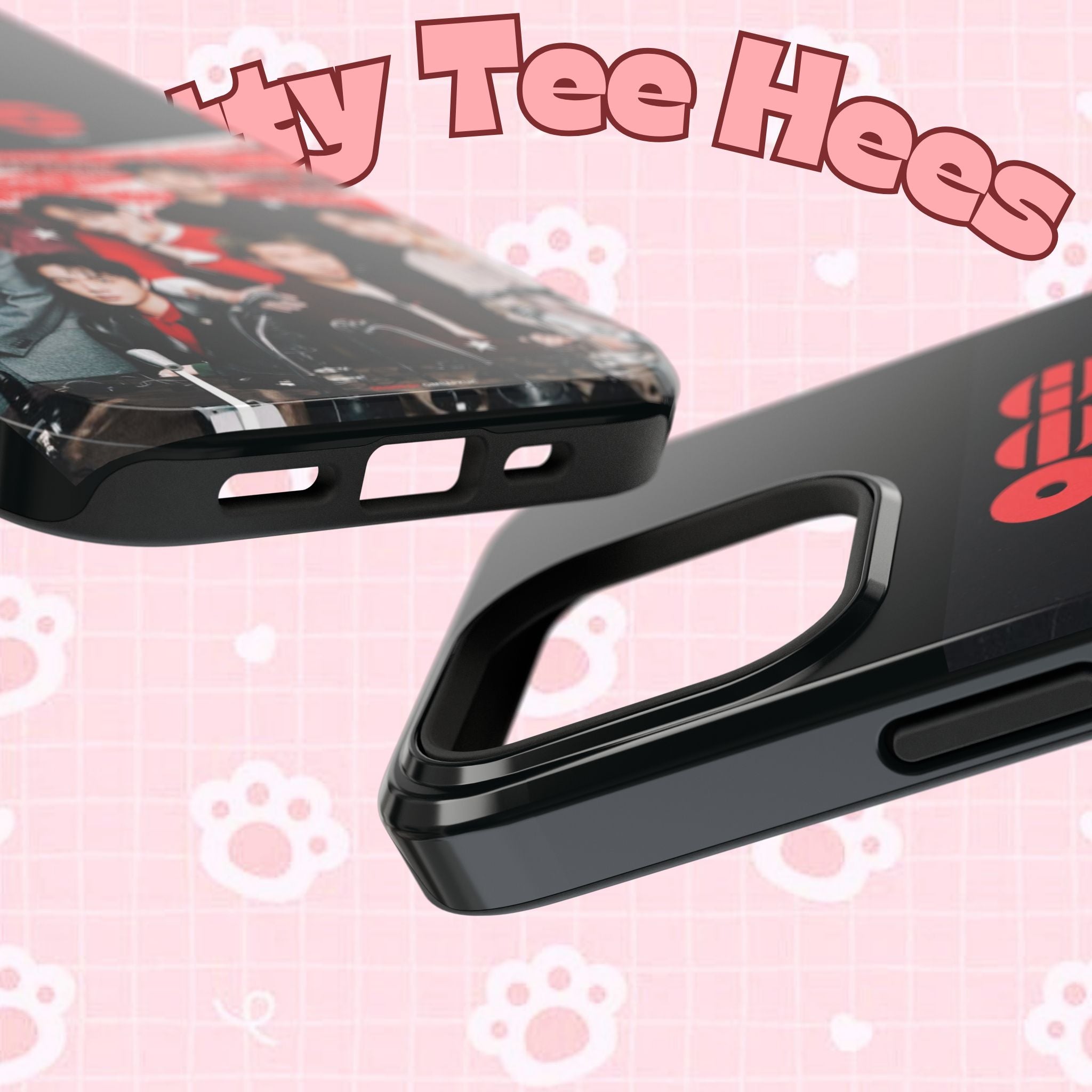 K-pop BTS Arirang phone case with Bangtan concert design, impact-resistant Printify phone case featuring BTS band photo.