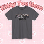 K-Pop inspired BTS concert T-shirt by Printify featuring Bangtan boys graphic for fans of Bangtan and BTS world tour.