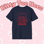 Arirang2026 BTS concert T-Shirt by Printify, featuring band photo design, K-pop merch, casual BTS group tee for fans.