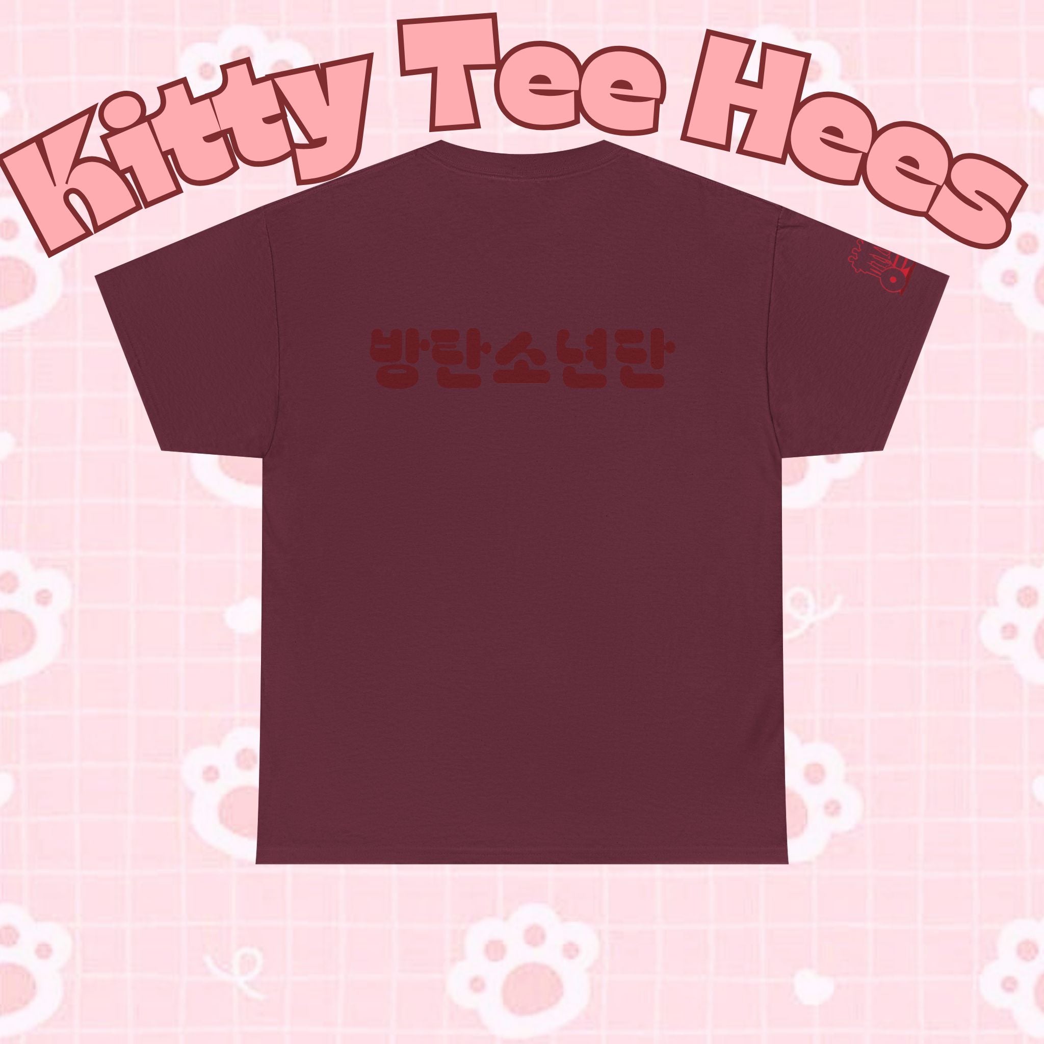 BTS Arirang T-Shirt featuring Korean Hangul design, BTS 2026 comeback tour, casual fit, printed by Printify.
