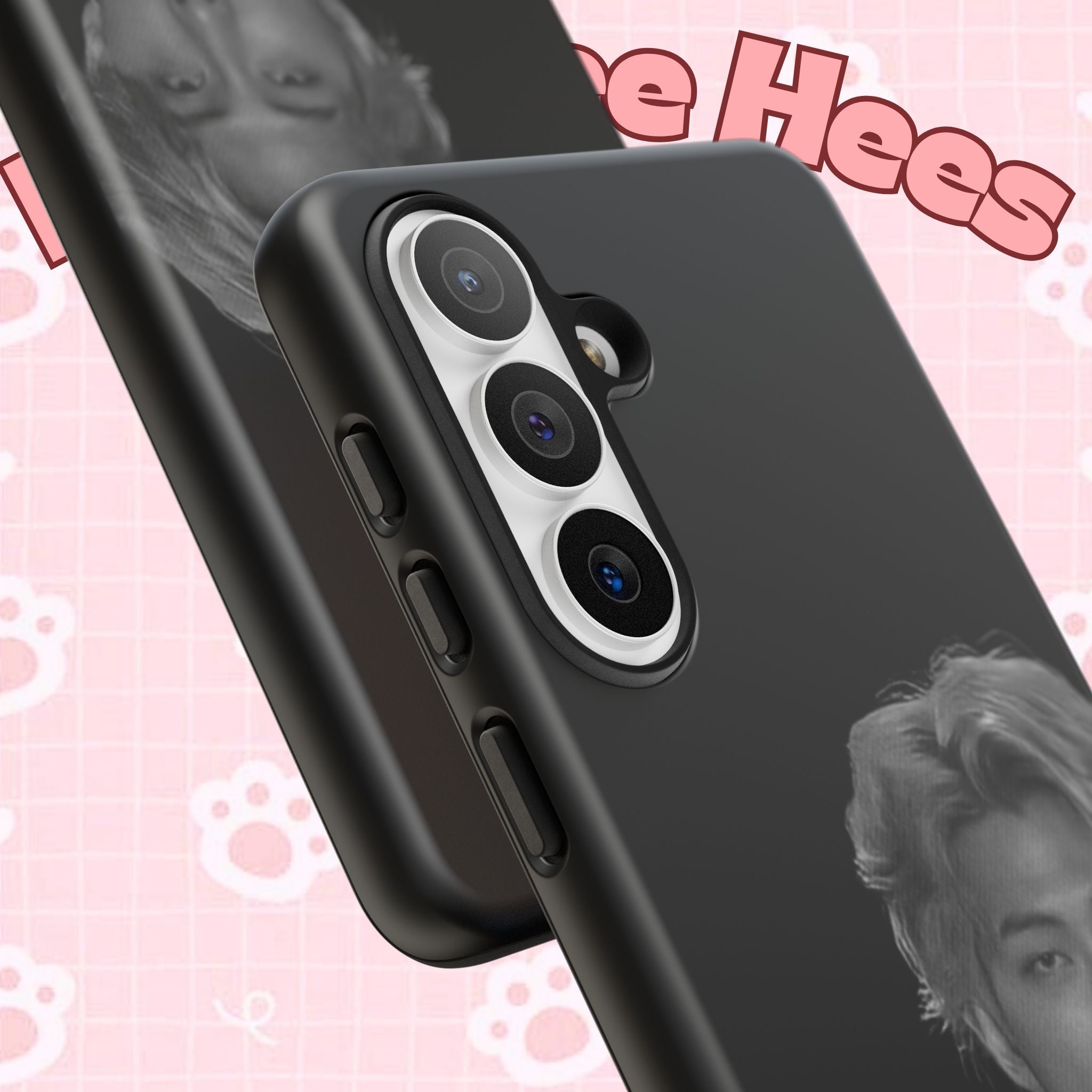 Namjoon BTS concert phone case for iPhone, durable tough case with custom design, provides protection and style for your device.