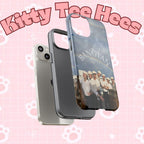 Cute Sailor BTS Swim phone case for iPhone and Samsung, featuring Bangtan Sailor design from Printify.