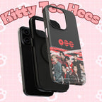 Printify BTS Bangtan phone case featuring fanmade K-Pop band photo, impact-resistant design for iPhone or Android devices.