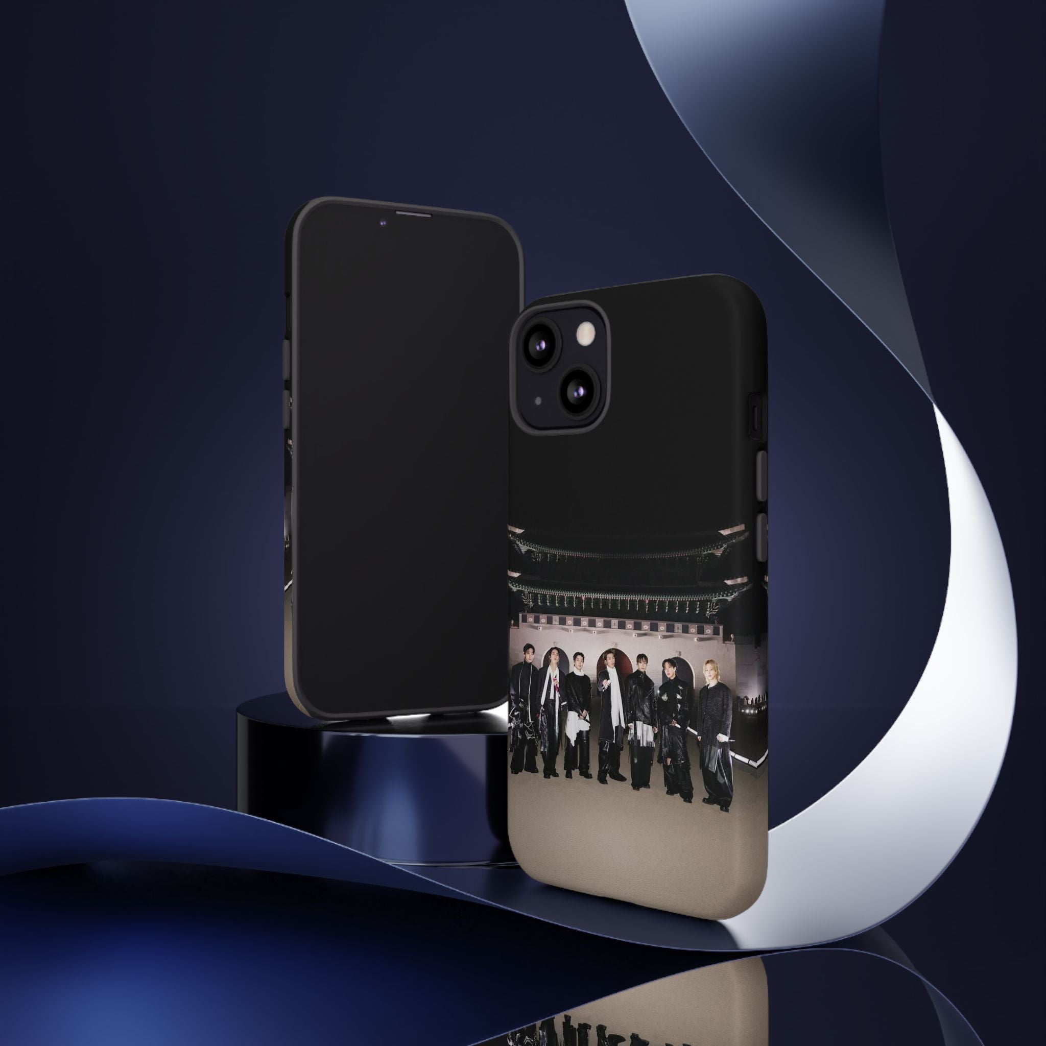 BTS Arirang phone case for iPhone, featuring BTS Swim comeback design, durable Samsung K-pop phone case by Printify.