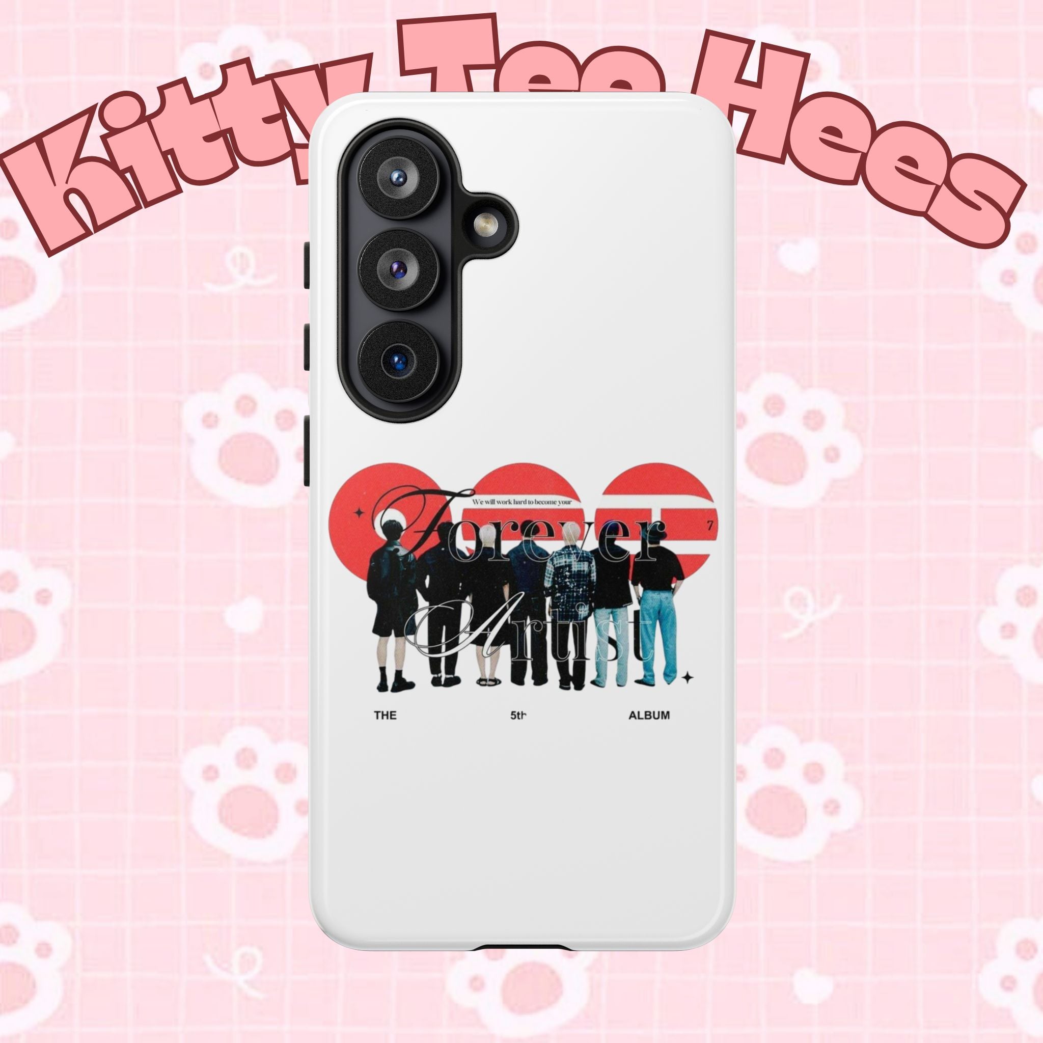 BTS Concert Phone Case with 'Bangtan Arirang' design for iPhone and Samsung, featuring K-Pop artwork and vibrant colors