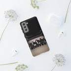 BTS Arirang and Swim comeback themed phone case for iPhone, featuring BTS and K-pop design on a durable Printify Samsung case.