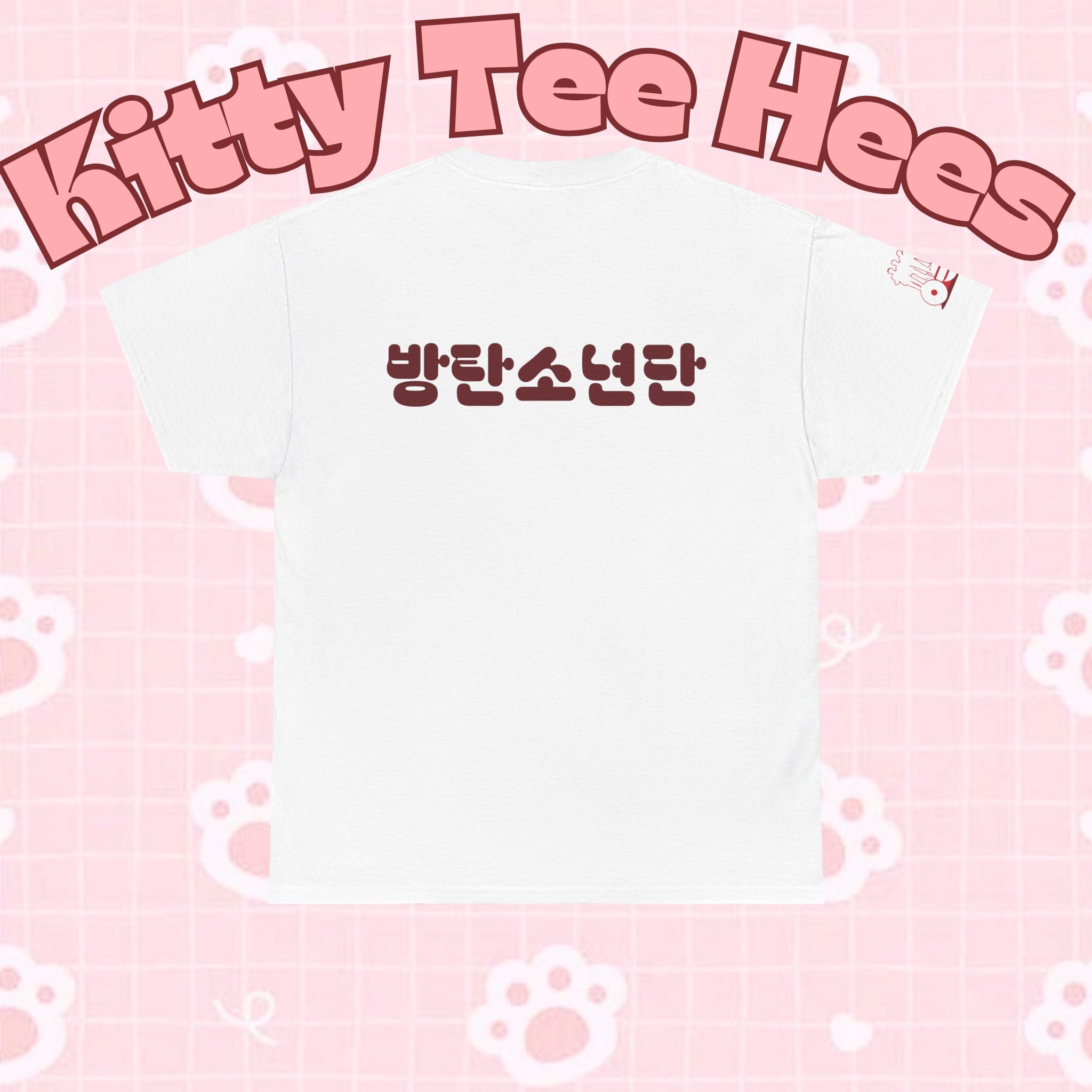BTS Arirang T-Shirt by Printify featuring Korean Hangul and concert-inspired design, perfect for BTS world tour fans.