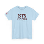 BTS Arirang T-Shirt featuring Hangul design, BTS 2026 comeback shirt, ideal for BTS world tour and concert fans.