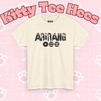 K-Pop inspired BTS concert T-shirt featuring Bangtan Boys graphic design, casual fit, black Printify T-shirt for fans.