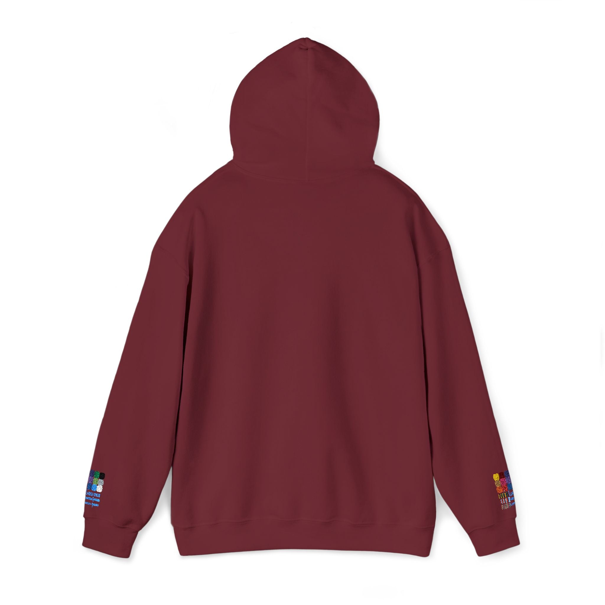 Unisex BTS No.29 sweater hoodie with Arriang BTS concert design, heavy blend fabric, casual fit, front image on white background.