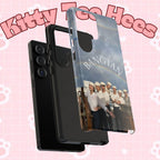 Cute BTS Sailor phone case for iPhone and Samsung, featuring colorful Sailor Arirang design by Printify.