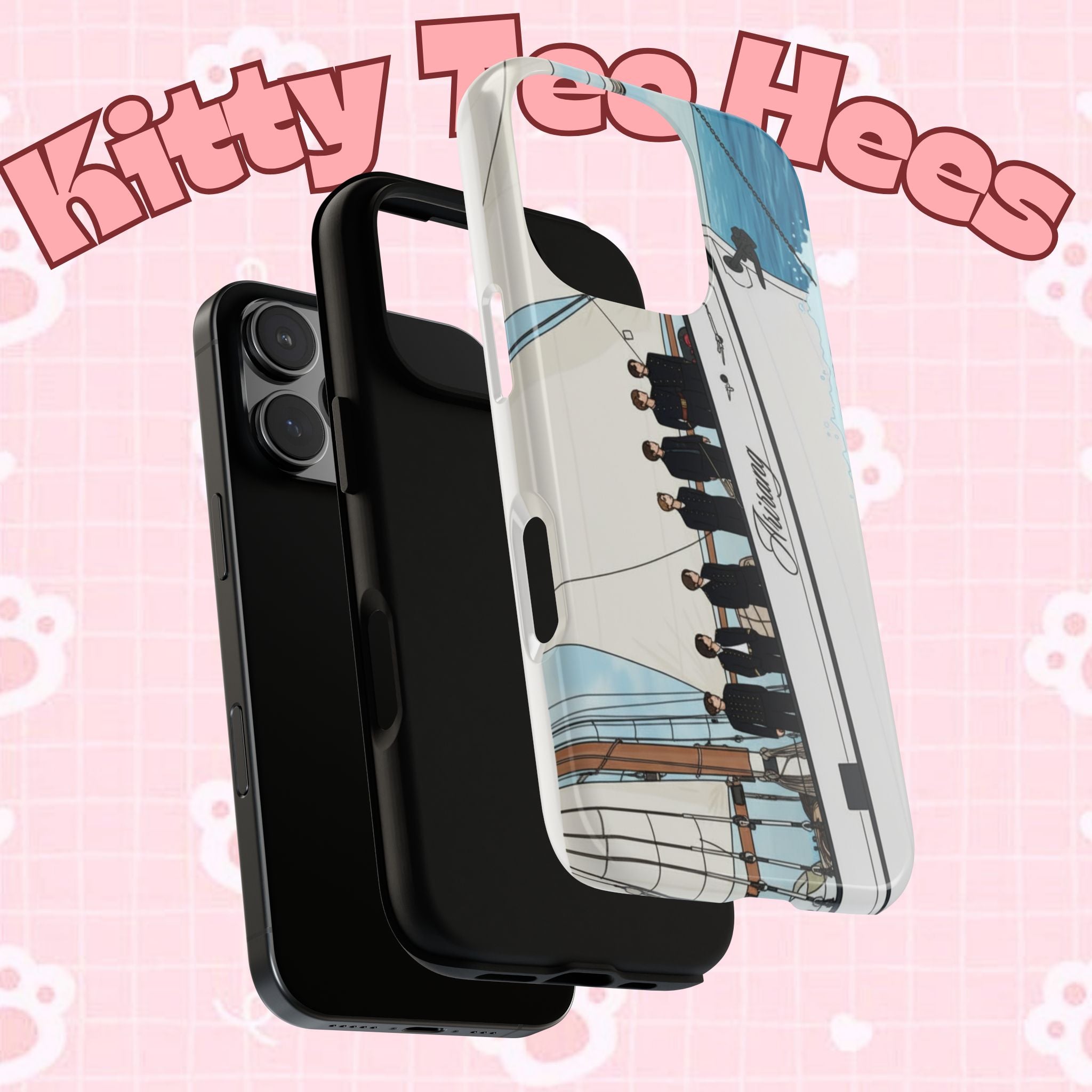 Printify BTS Swim phone case for iPhone 17 and Samsung, featuring Bangtan Boys concert design and durable Tough Case style.