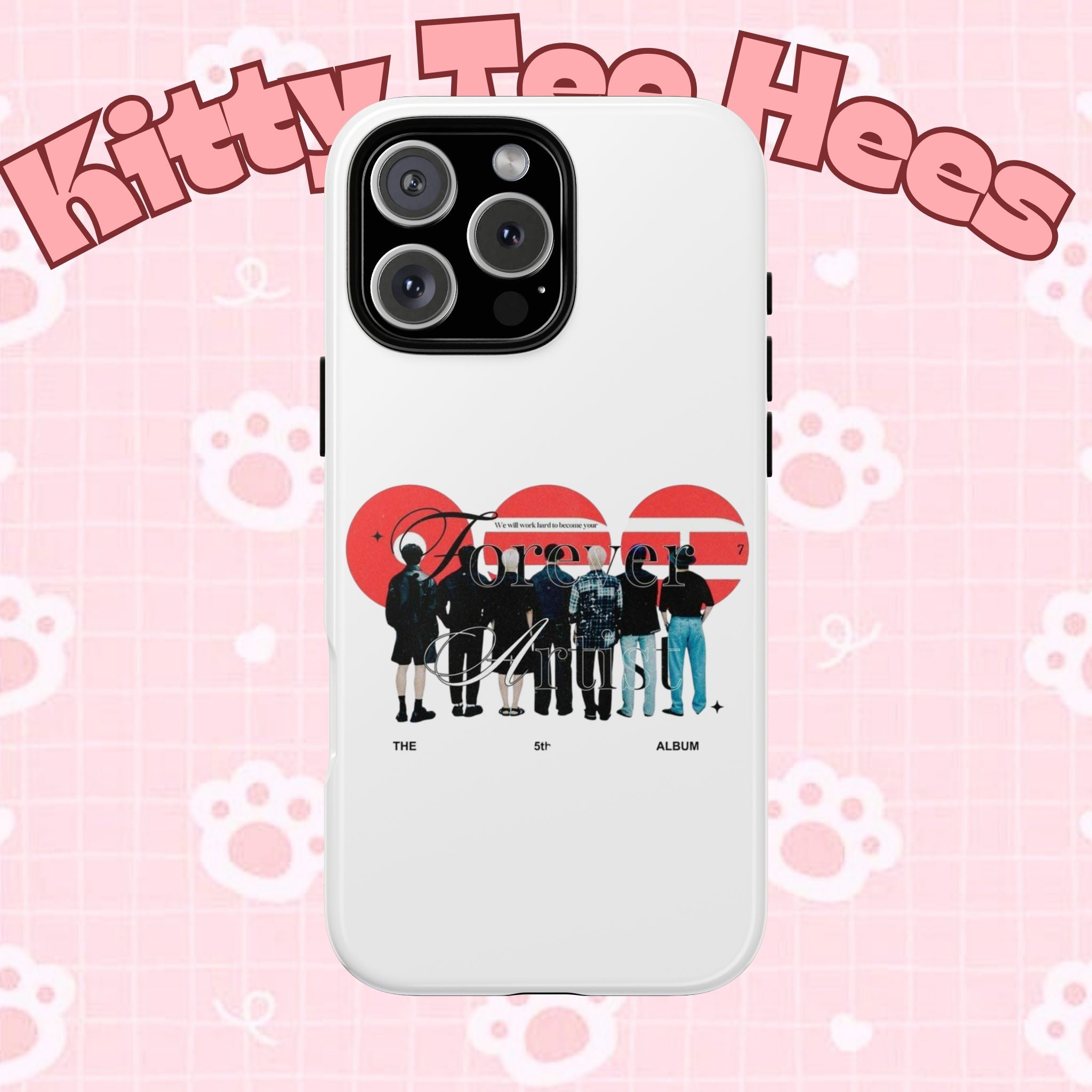 BTS Concert Phone Case with 'Bangtan Arirang' design for iPhone and Samsung, featuring vibrant K-Pop themed artwork.