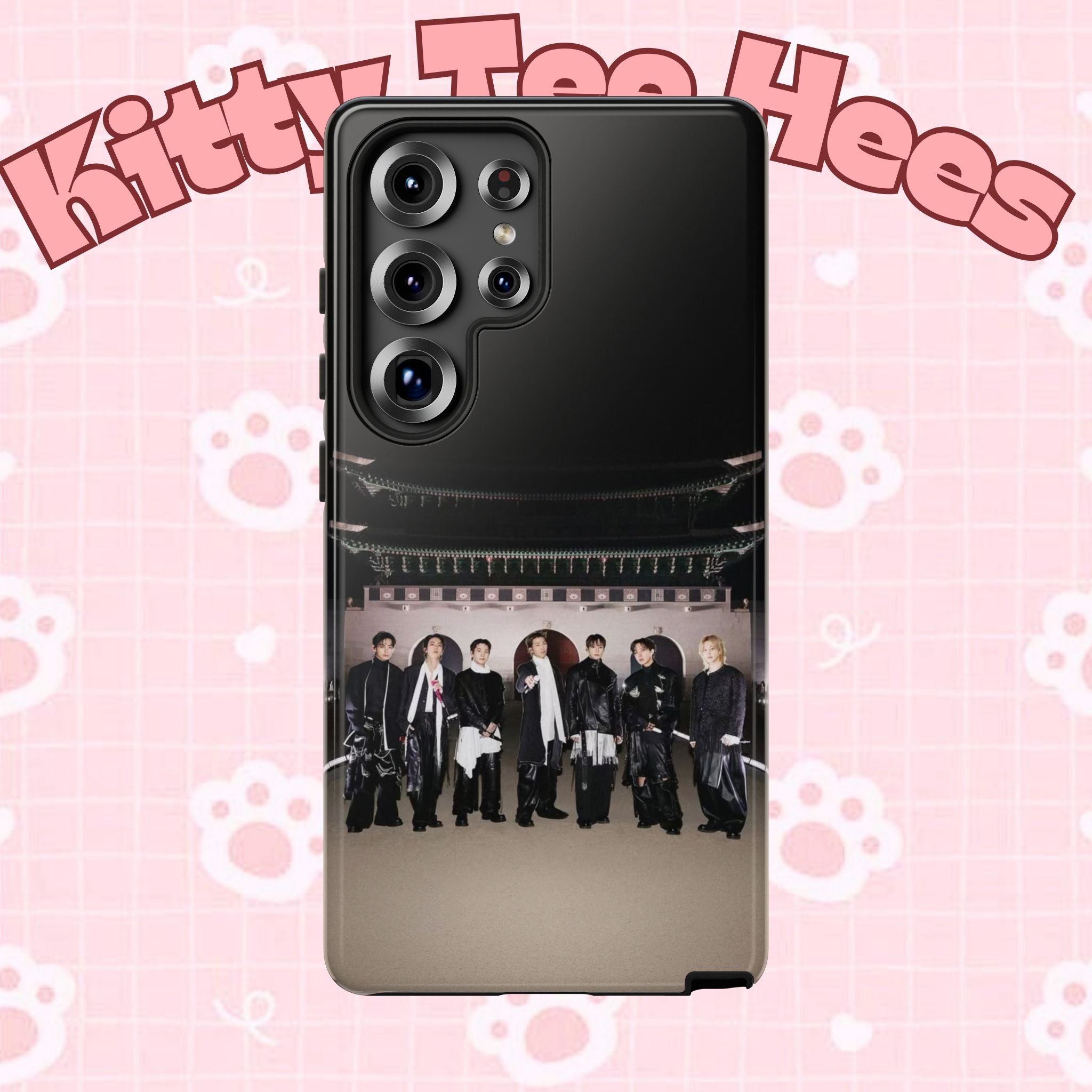BTS Arirang and Swim comeback phone case for iPhone, durable K-pop Samsung case with BTS design by Printify
