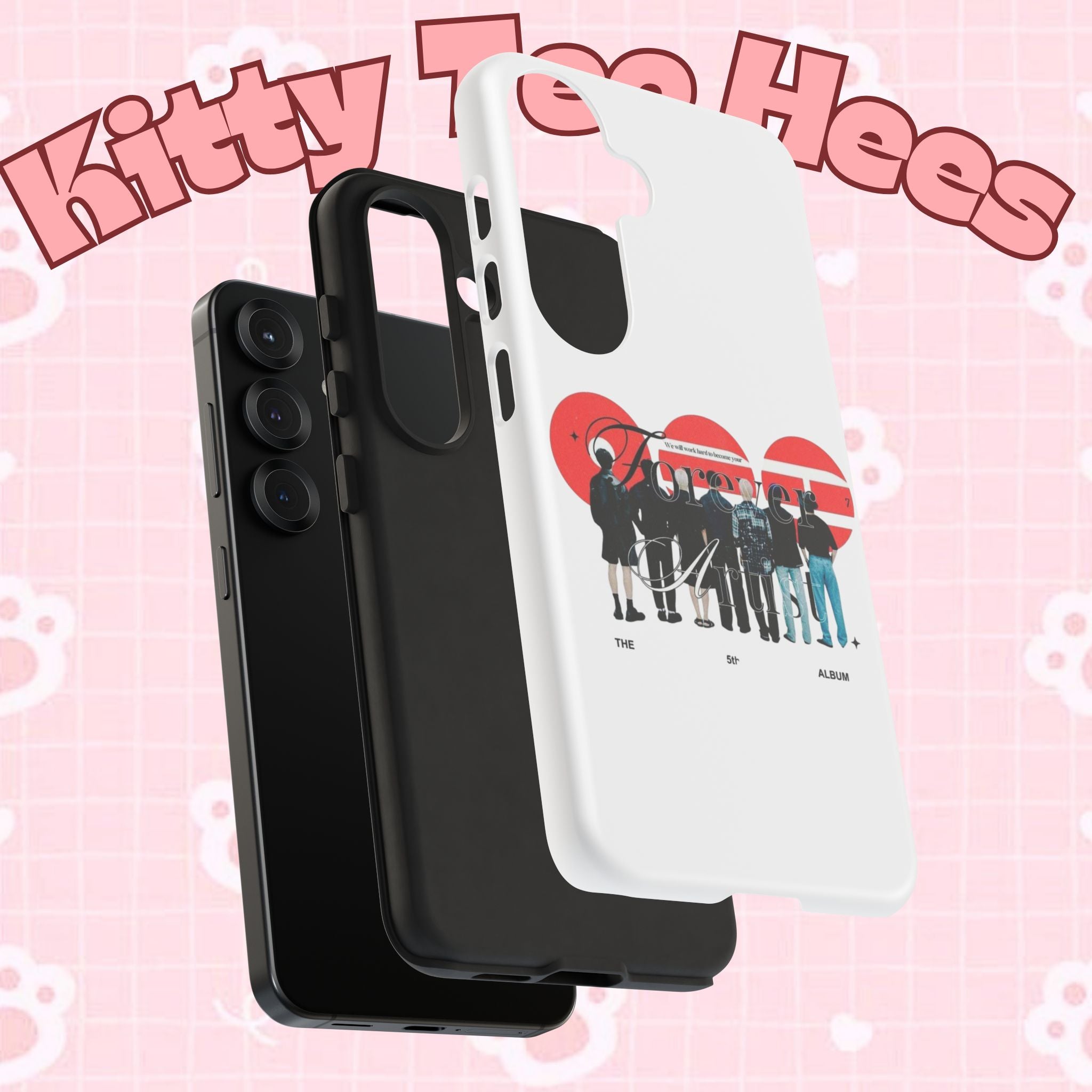 BTS Concert Phone Case with 'Bangtan Arirang' design for iPhone and Samsung, featuring K-Pop artwork and vibrant colors