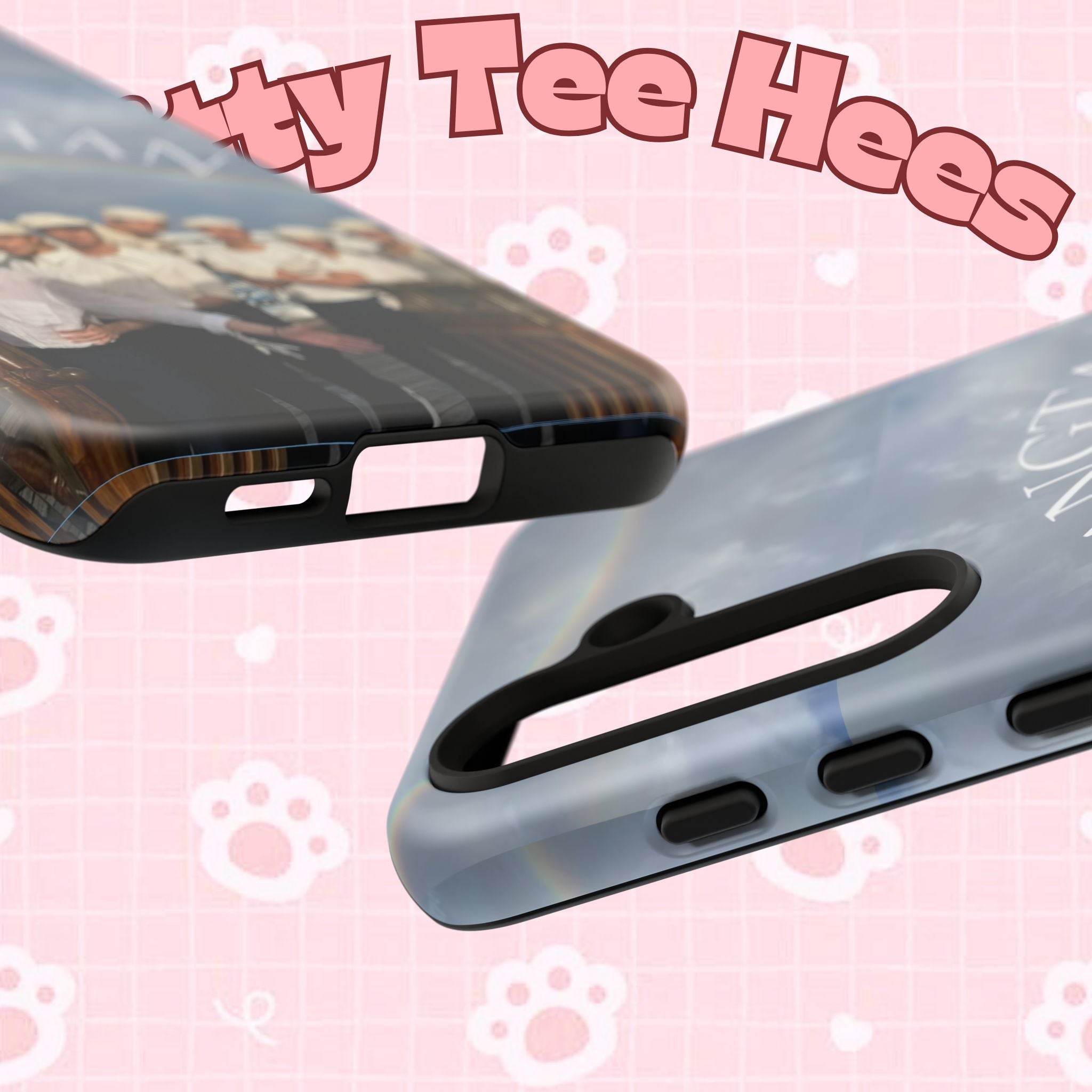 Cute BTS Sailor phone case for iPhone and Samsung, featuring sailor-themed design inspired by Bangtan Boys and ARIRANG.