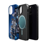 Impact-resistant BTS Bangtan World Tour Arirang phone case for iPhone 17 and Samsung 26 Ultra by Printify, featuring colorful tour design.