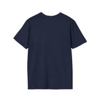 Printify BTS classic T-shirt with Bangtan Boys outline design, featuring a simple, cute K-Pop band tee ideal for fans