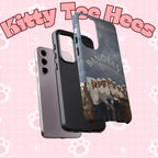Cute Sailor BTS phone case for iPhone and Samsung, featuring colorful sailor design inspired by Bangtan Boys.