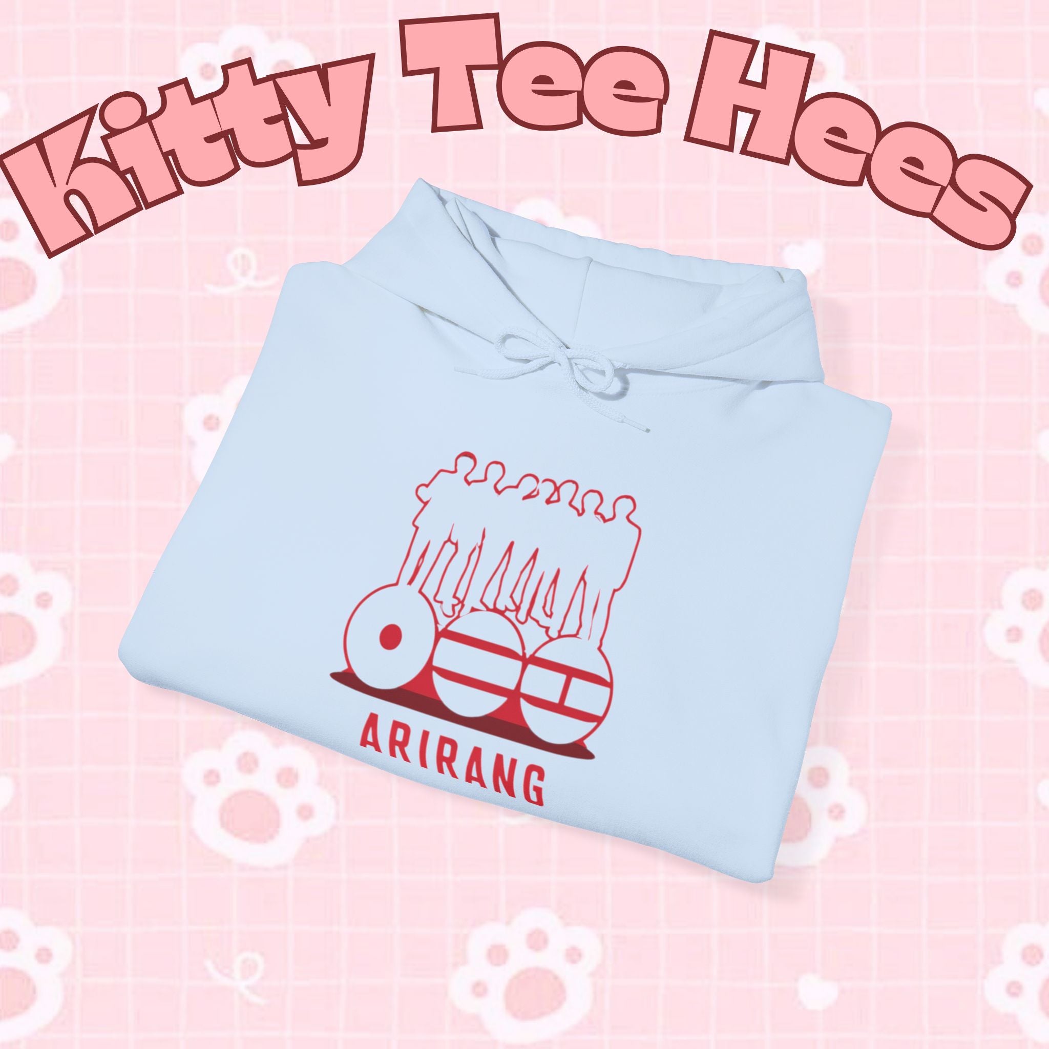 ARIRANG BTS world tour hoodie with graphic design, Bangtan sleeve artwork, comfortable sweatshirt inspired by BTS tour fashion.