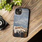 Cute Sailor BTS Swim phone case for iPhone and Samsung featuring Bangtan Sailor design by Printify.