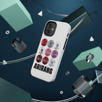 Printify BTS Arirang vinyl record grid phone case featuring cool BTS fan merch, impact-resistant design with Arirang BTS artwork.