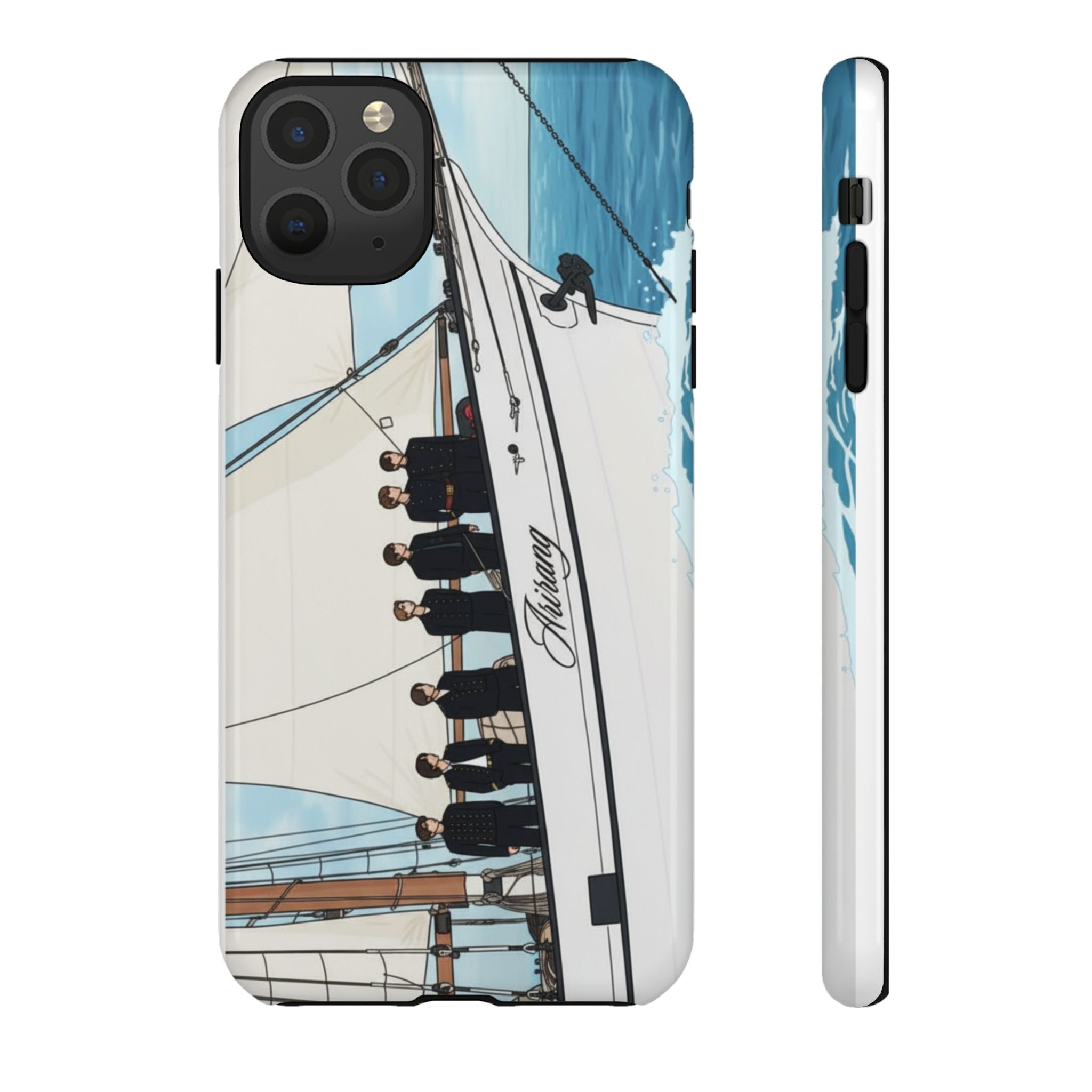 BTS Arirang swim phone case for iPhone 17 and Samsung, tough concert phone case featuring Bangtan design by Printify