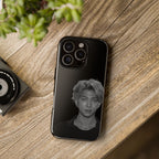Namjoon BTS concert-themed iPhone case by Printify, featuring a durable protector with vibrant design and artistic details.