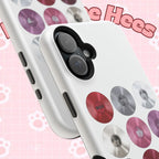 Printify BTS Arirang vinyl record phone case with grid design, impact-resistant, featuring BTS fan merch and cool BTS branding.