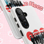 BTS Concert Phone Case featuring 'Bangtan Arirang' design for iPhone and Samsung, with vibrant K-Pop artwork and branding.