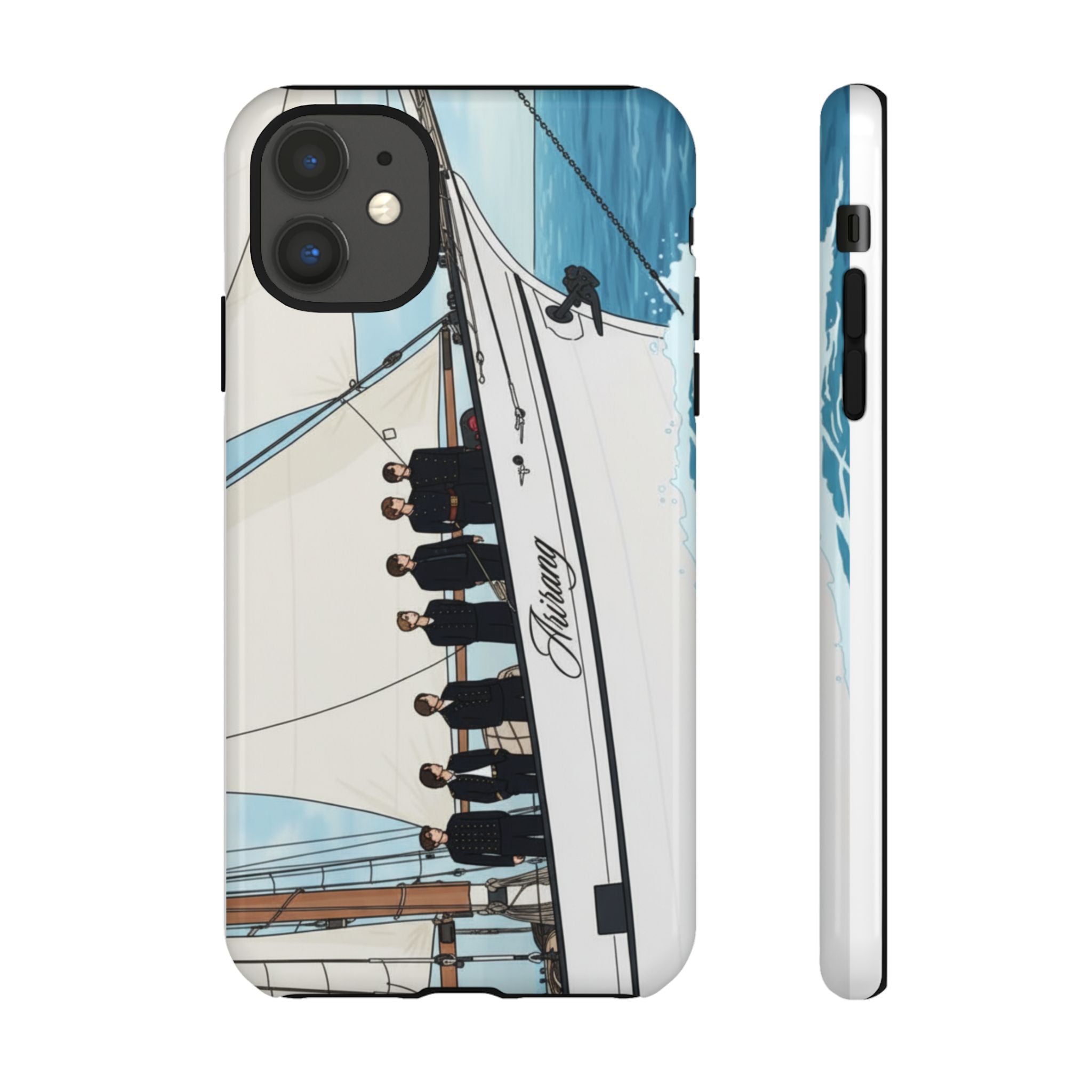 BTS Arirang swim phone case for iPhone 17 and Samsung, tough Bangtan concert phone case by Printify with vibrant design
