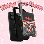 Cool BTS Bangtan phone case featuring fanmade K-Pop concert design, impact-resistant cover with band photo artwork.