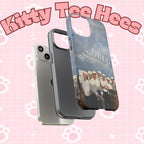 Cute Sailor BTS Swim phone case for iPhone and Samsung, featuring colorful Bangtan Sailor design by Printify.