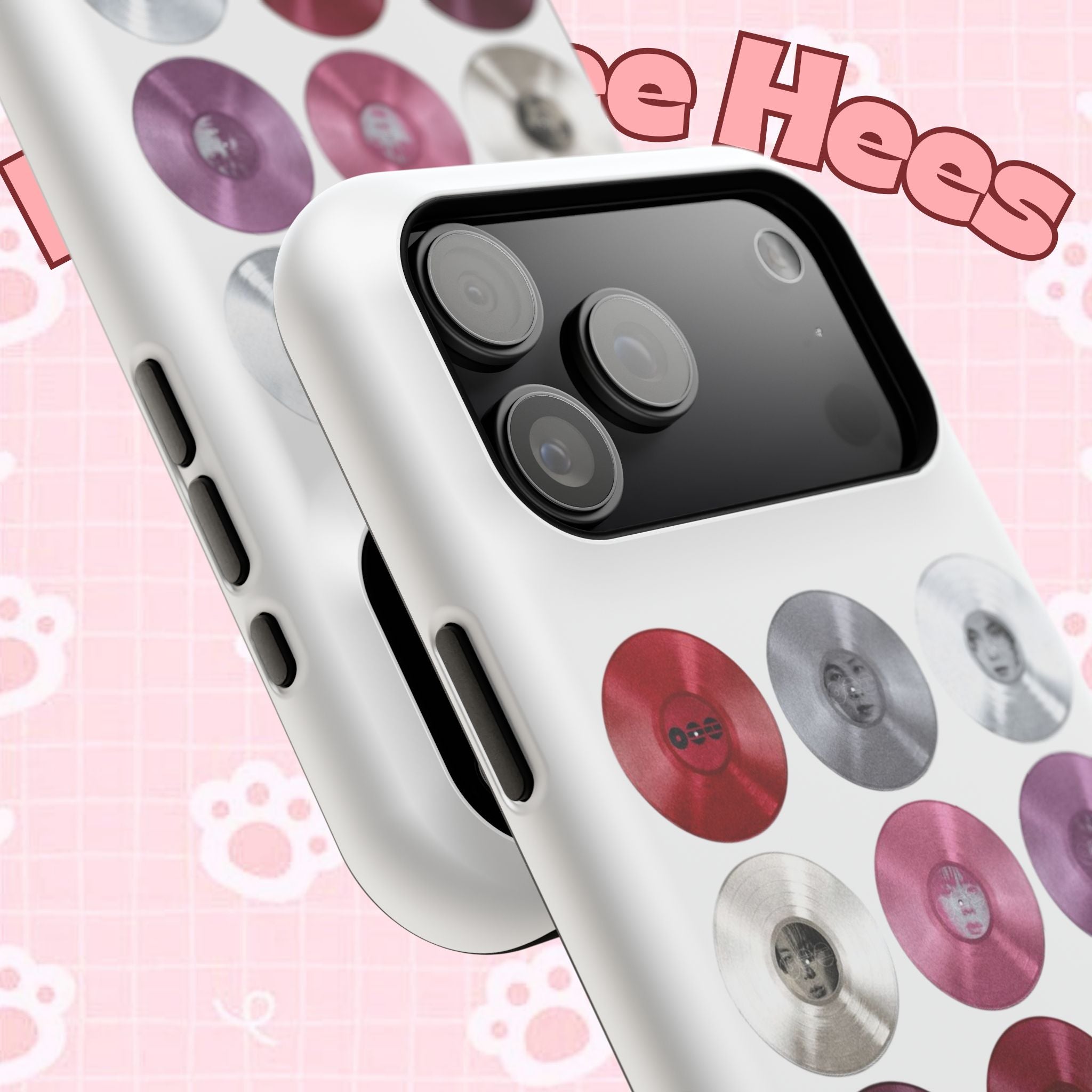 Printify Bangtan Arirang BTS vinyl record grid phone case with impact-resistant design and cool BTS fan merch graphics.