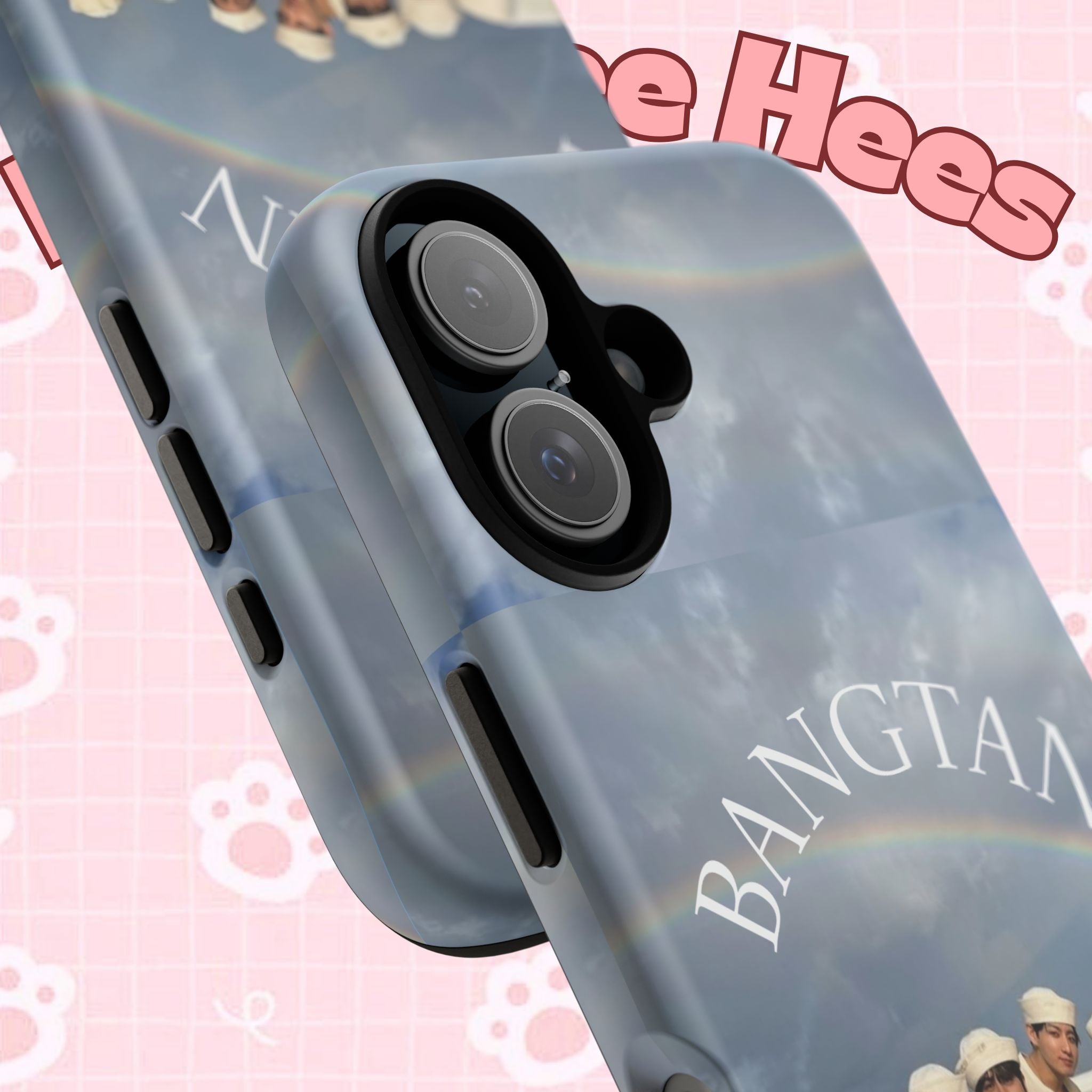 Cute Sailor BTS phone case for iPhone and Samsung, featuring Sailor Arirang design from the Swim BTS collection.