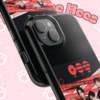 BTS Arirang phone case with Bangtan concert design, impact-resistant Printify phone case for K-Pop fans featuring band photo.