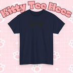 Black BTS logo T-shirt featuring Bangtan emblem, minimal design, casual fit, by Printify, perfect for K-pop fans.