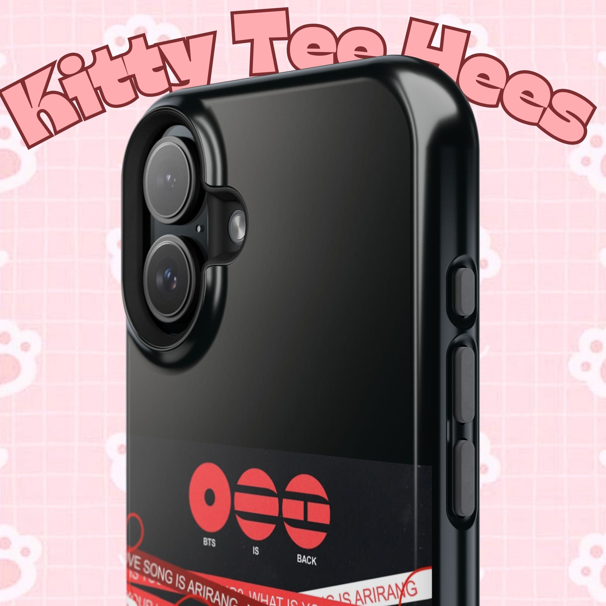 BTS Arirang phone case with Bangtan concert image, impact-resistant K-Pop band photo phone cover by Printify