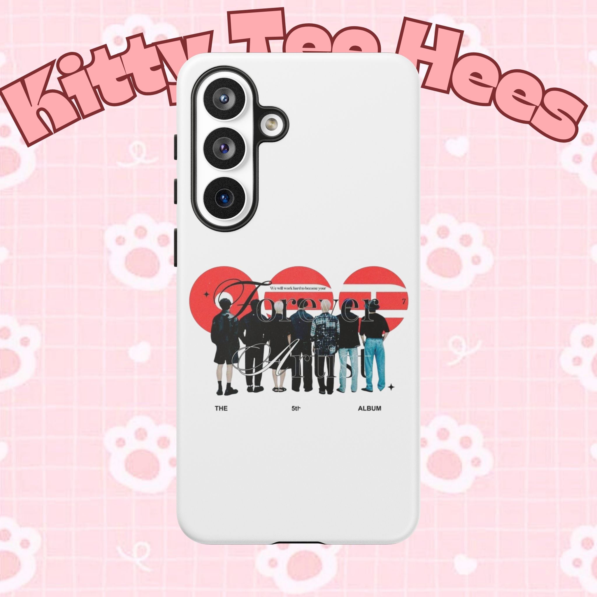 Custom BTS Concert 'Bangtan Arirang' phone case for iPhone and Samsung, featuring vibrant K‑Pop-themed design.