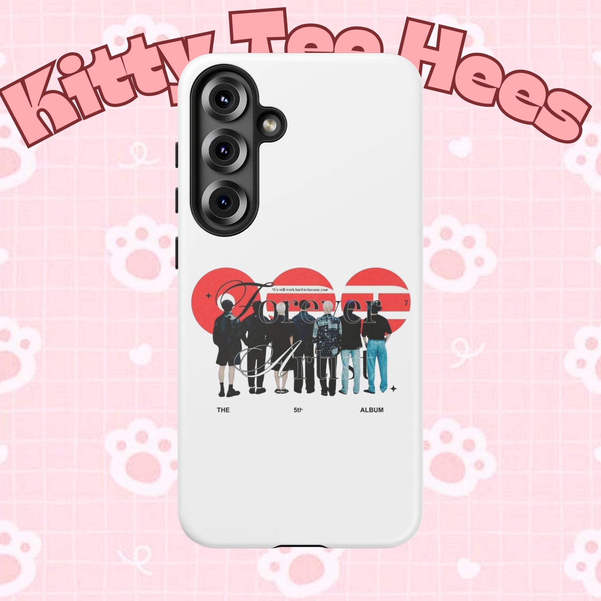 BTS Concert Phone Case featuring 'Bangtan Arirang' design for iPhone and Samsung, with vibrant K‑Pop themed artwork.