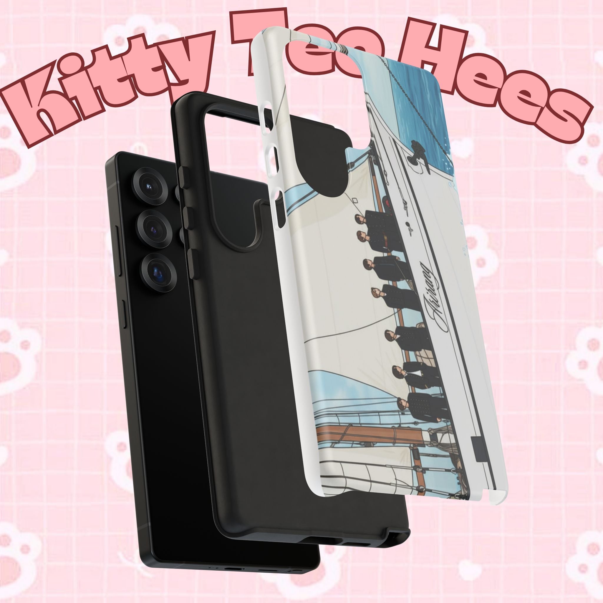 BTS Arirang swim-themed phone case for iPhone 17 and Samsung, tough Bangtan concert case with vibrant design.