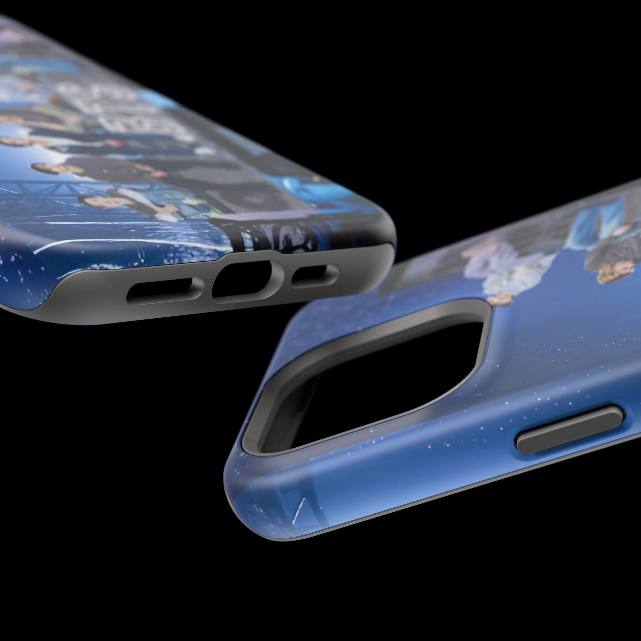Printify BTS Bangtan World Tour Arirang impact-resistant phone case for iPhone 17 and Samsung Galaxy S26 Ultra, featuring tour design.