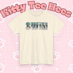 Printify BTS swim graphic T-shirt featuring a pool scene on the back, casual BTS concert tee for fans of Bangtan boys.