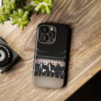 BTS Arirang phone case for iPhone featuring BTS Swim Comeback design, durable Printify K-pop Samsung case with vibrant graphics.