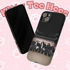 BTS Arirang and Swim comeback phone case for iPhone and Samsung, featuring K-pop BTS design on a tough Printify phone case.