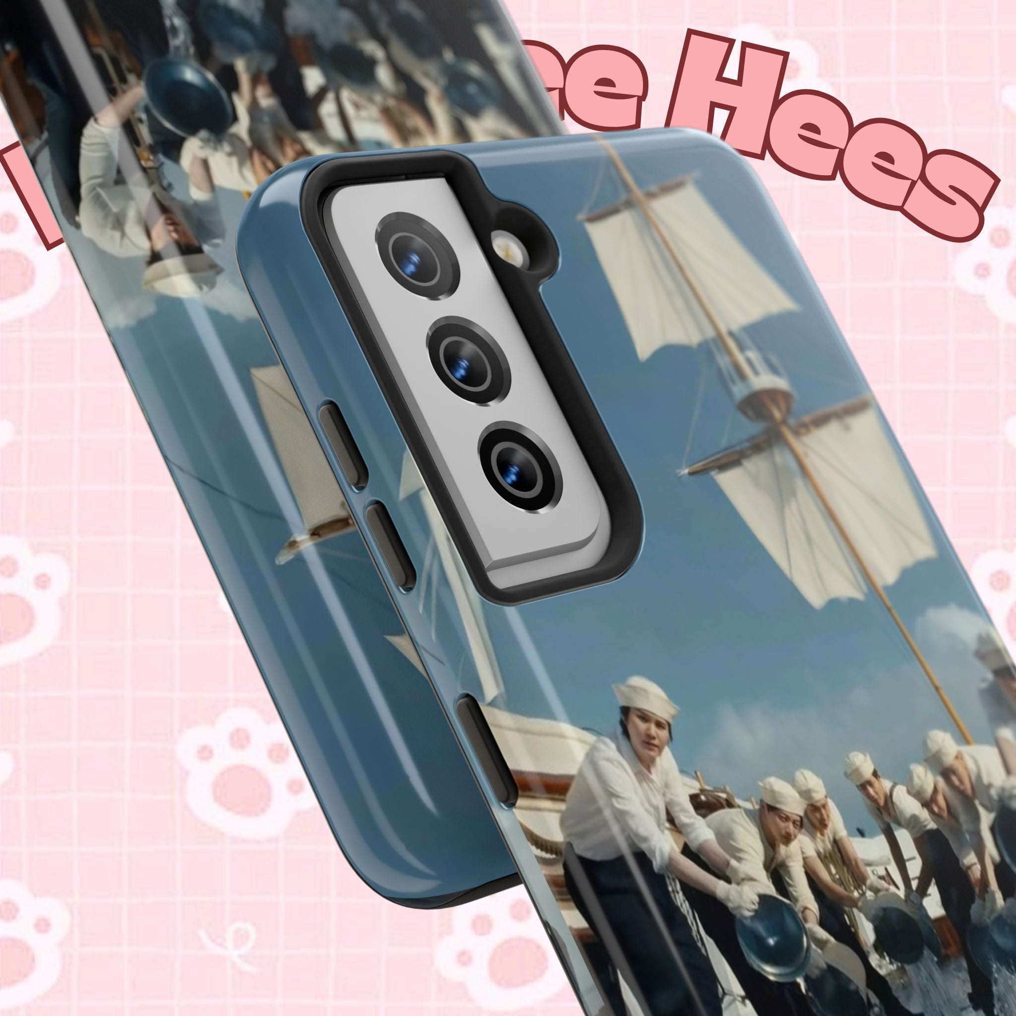 Cute Sailor BTS phone case featuring K-pop band BTS Arirang design, perfect for fans of BTS concert and cute K-pop accessories.