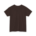 Black BTS Logo T-shirt by Printify featuring minimal Bangtan emblem on the front, casual K-pop band apparel.