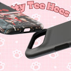 Impact-resistant phone case featuring BTS fanmade artwork for Bangtan Boys, with concert-themed design and Arirang K-Pop band logo.