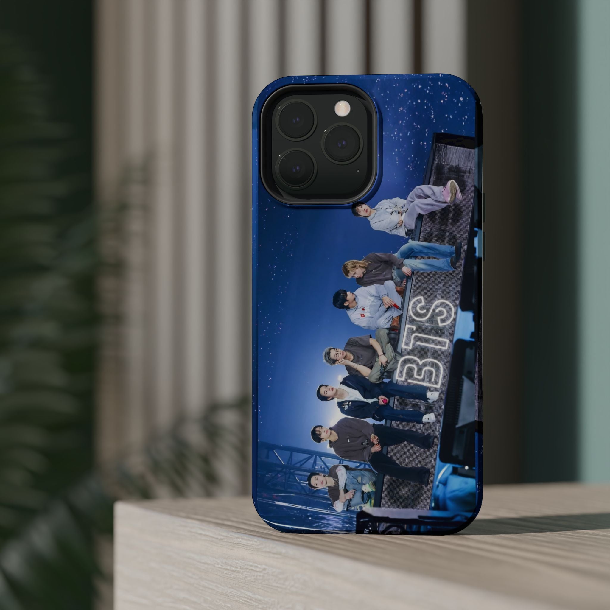 Impact-resistant BTS Bangtan World Tour ‘Arirang’ phone case for iPhone 17 and Samsung Galaxy S26 Ultra by Printify